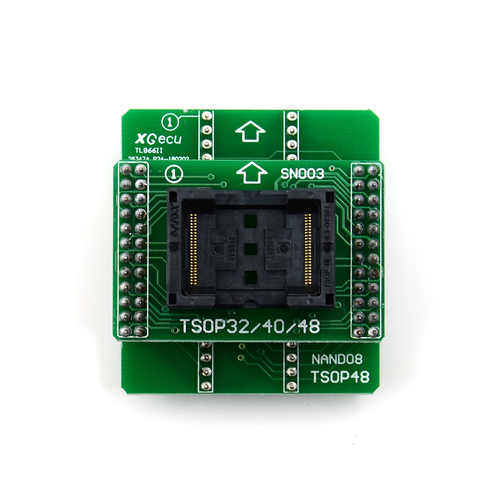 Andk Tsop48 Nand 어댑터 전용 Xgecu Minipro Tl866Ii Plus 프로그래머, Nand 플래시 칩 Tsop48 어댑터 소켓